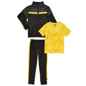Cheetah Boys Tricot Performance T-Shirt, 3-Piece Active Set